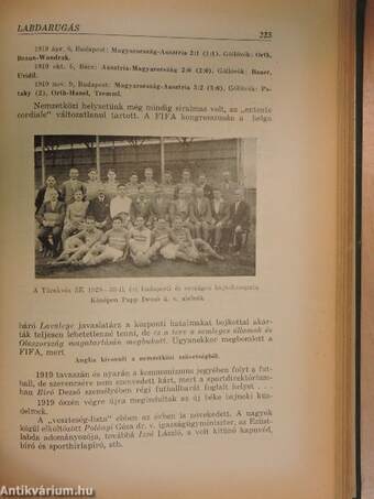 A magyar sport reneszánszának története 1896-tól napjainkig I-II.