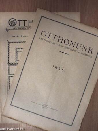 Otthonunk 1934-1939. (vegyes számok) (34 db)