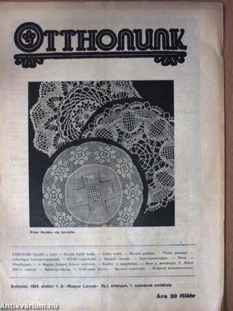 Otthonunk 1934-1935. (nem teljes évfolyam)