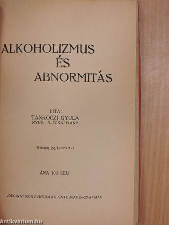 Alkoholizmus és abnormitás