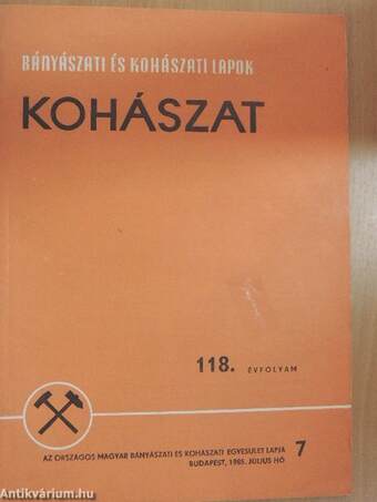 Bányászati és Kohászati Lapok - Kohászat/Öntöde 1985. július