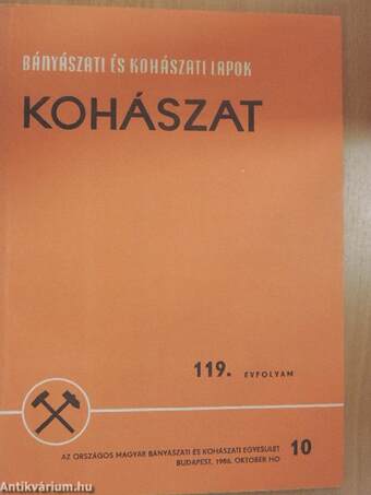 Bányászati és Kohászati Lapok - Kohászat/Öntöde 1986. október