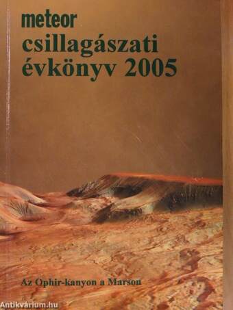 Meteor csillagászati évkönyv 2005