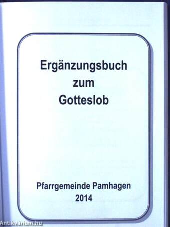 Ergänzungsbuch zum Gotteslob