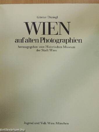 Wien auf alten Photographien