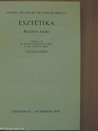 Esztétika