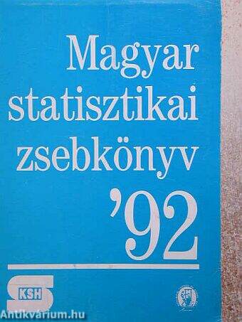 Magyar statisztikai zsebkönyv 1992