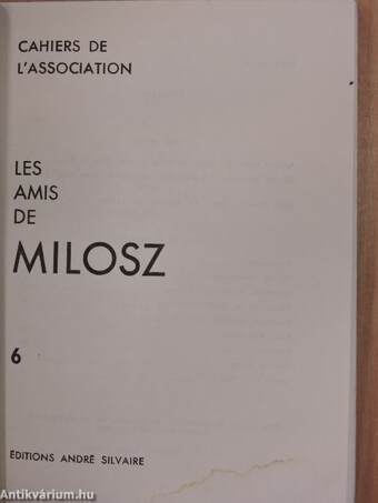 Les amis de Milosz 6.