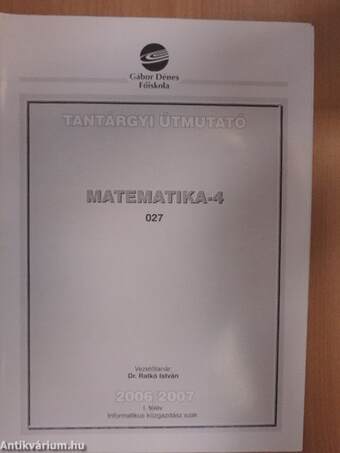 Matematika-4