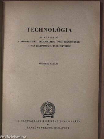 Technológia