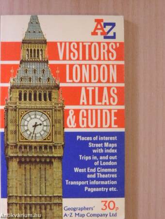 Geographers' A to Z visitors' London atlas and guide