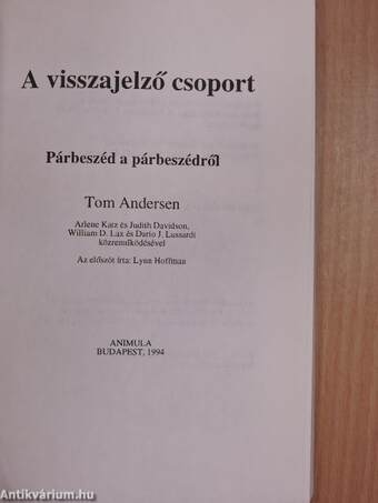 A visszajelző csoport