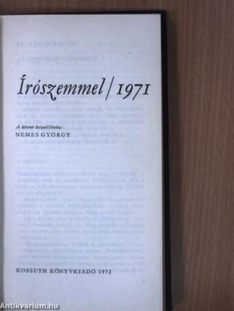 Írószemmel 1971