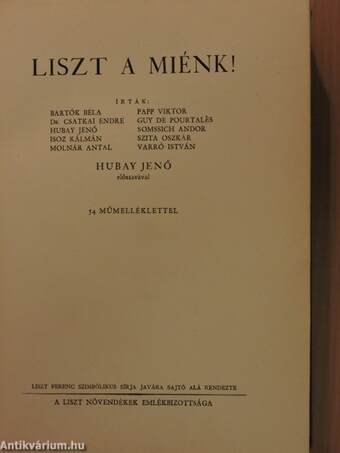 Liszt a miénk!