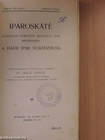 Iparoskáté 1909.