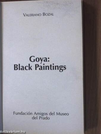 Goya: Black Paintings