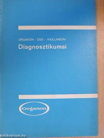 Organon - Oss - /Hollandia/ Diagnosztikumai