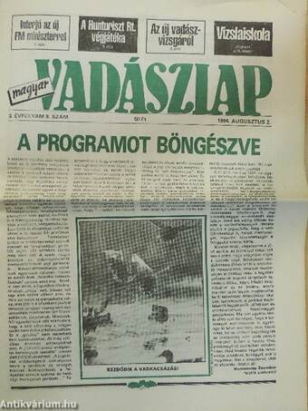 Magyar Vadászlap 1994. augusztus 2.