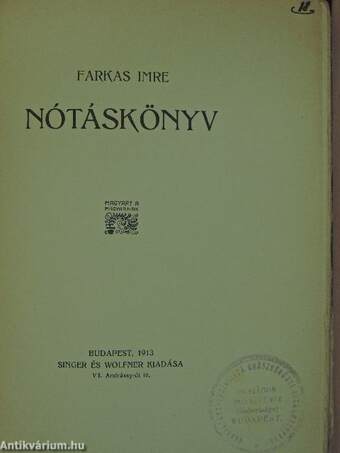 Nótáskönyv