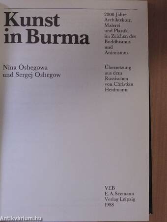 Kunst in Burma