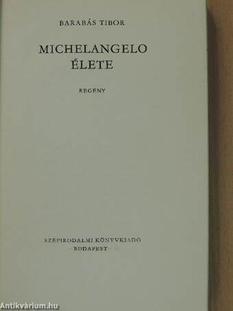 Michelangelo élete