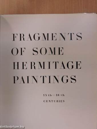 Fragments of some Hermitage paintings