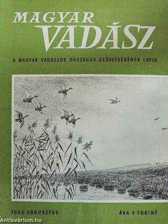 Magyar Vadász 1968. augusztus