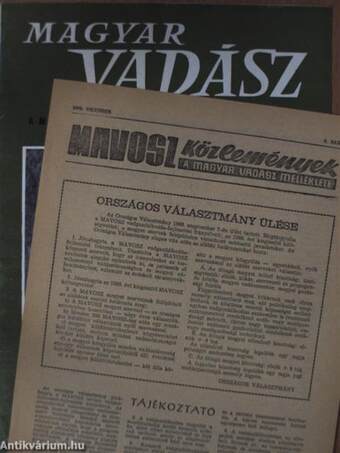 Magyar Vadász 1968. október