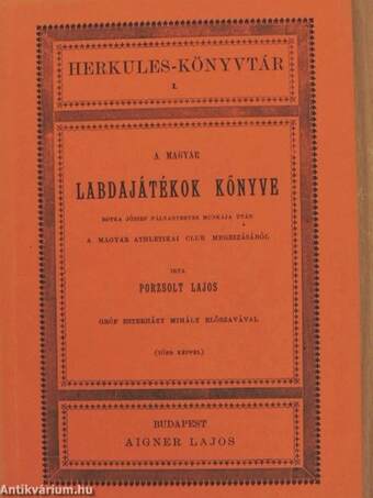 A magyar labdajátékok könyve