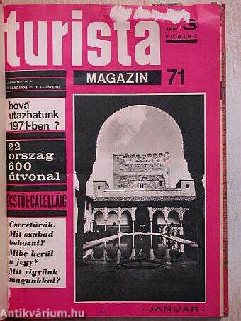Turista Magazin 1971. január-december