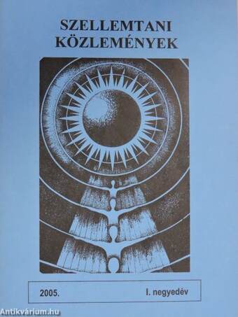 Szellemtani közlemények 2005. I-IV. negyedév