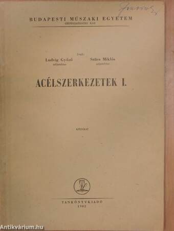 Acélszerkezetek I.