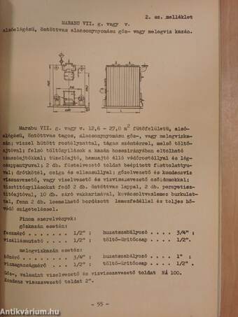 Segédlet az épületgépészeti tervezési feladathoz