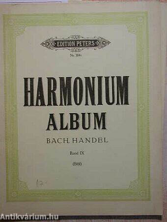Harmonium Album IX. - Bach, Händel