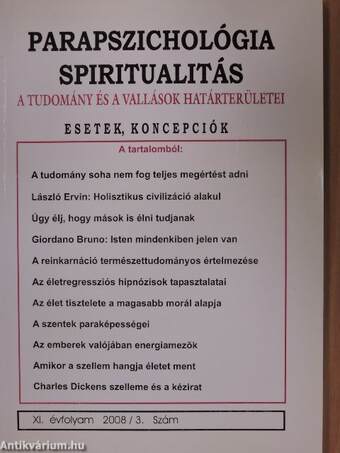 Parapszichológia-Spiritualitás 2008/3.