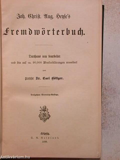 Fremdwörterbuch