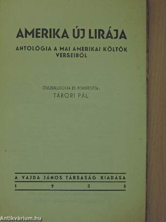 Amerika új lirája