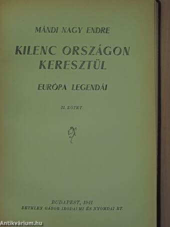 Kilenc országon keresztül I-II.