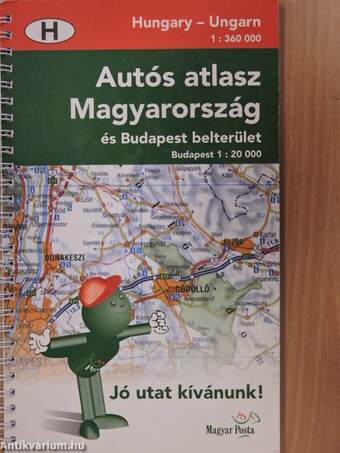 Autós atlasz - Magyarország és Budapest belterület