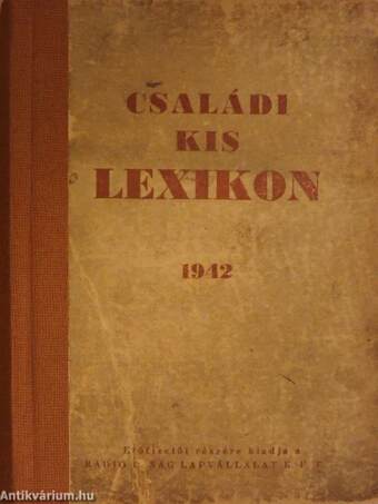 Családi kis lexikon 1942