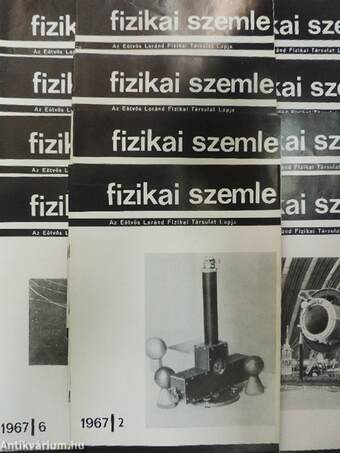 Fizikai Szemle 1967. január-december