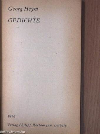 Gedichte