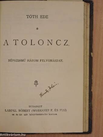 A philosophus/A kérők/Bánk bán/A toloncz/Hófehérke