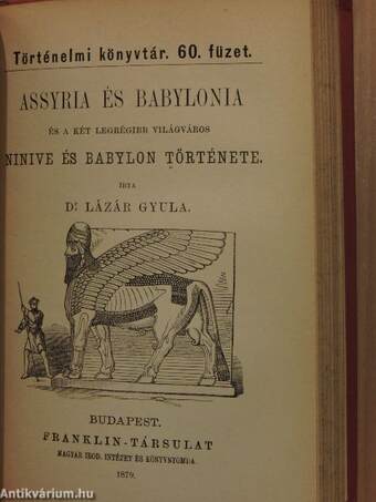 A régi Egyptom története és miveltsége/Assyria és Babylonia