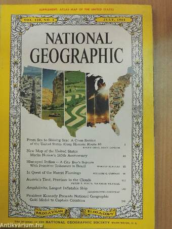 National Geographic July 1961