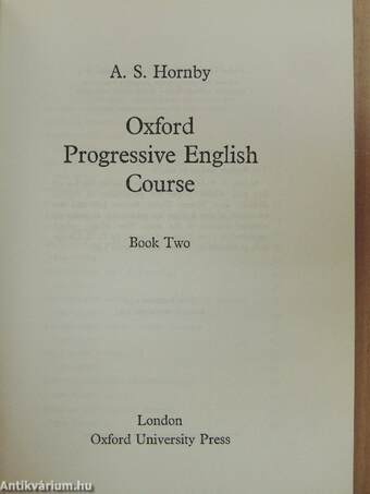 Oxford Progressive English Course Book 2