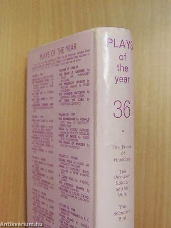 Plays of the Year 1968-1969