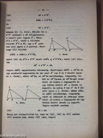 A matematika alapjai II/1. (töredék)