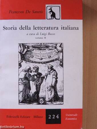 Storia della letteratura italiana II.