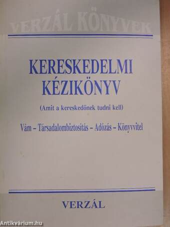 Kereskedelmi kézikönyv